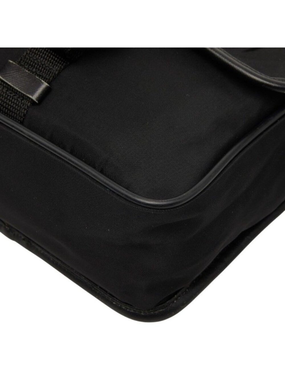 Prada Crossbody Shoulder Bag Black Nylon - Picture 4 of 10